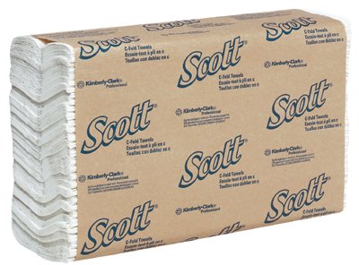 Picture of Kimberly-Clark Professional 412-01510 Scott Surpass White C-Fold Towel