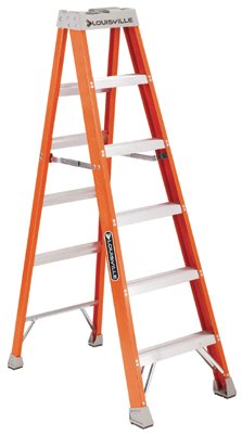 Picture of Louisville Ladder 443-FS1506 6&apos; Fiberglass Advent Step Ladder