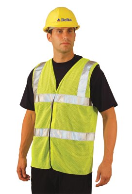 Picture of OccuNomix 561-LUX-SSCOOLG-O3X Occulux Ansi Mesh Vest:Orange