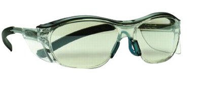 Picture of AO Safety 247-11411-00000-20 Nuvo Translucent Gray Brow Gray Tep Clear Lens