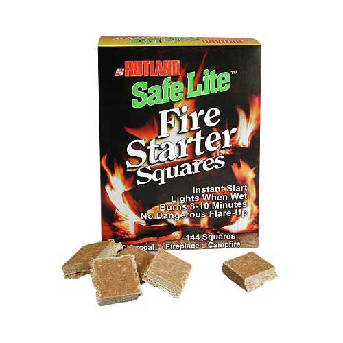 Picture of Woodeze 5RU-50B Safe Lite Fire Starters - 144 Squares