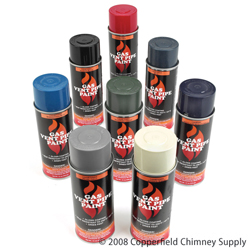 Picture of Forrest Paint Co. 1A64EN9213 Dovre Mahogany Gas Vent Pipe Paint  Also Works With Pacific Energy And Sherwood Stoves