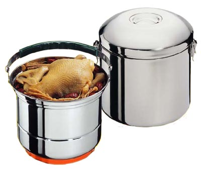 Picture of Sunpentown CL-033 8&quot; Stainless Steel Stove-Top Thermal Cooker