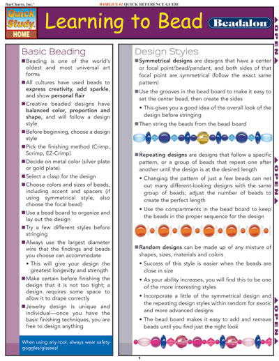 Picture of BarCharts- Inc. 9781423202813 Learning To Bead