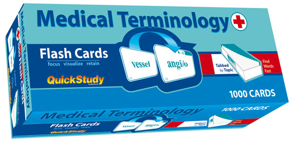 Picture of BarCharts- Inc. 9781423203636 Medical Terminology