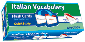 Picture of BarCharts- Inc. 9781423207856 Italian Vocabulary