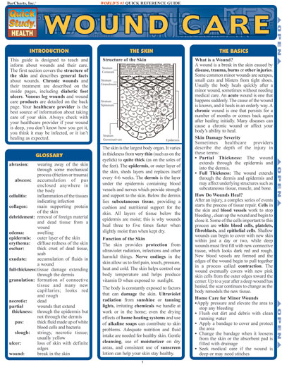 Picture of BarCharts- Inc. 9781572225749 Wound Care