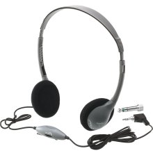 SchoolMate Personal Mono - Stereo Headphone with in-line Volume
