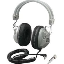 Picture of Hamilton Electronics HA7 SchoolMate Deluxe Stere - Mono Headphone with 1 - 8 in. Plug and 1 - 4 in. Adapter