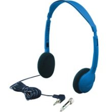 Picture of Hamilton Electronics Kids-HA2 Kids Blue Personal Mono - Stereo Headphone