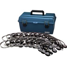 Picture of Hamilton Electronics LCP - 24 - MS2L Lab Pack- 24 MS2L Personal Headphones in a Carry Case