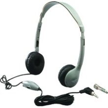 Picture of Hamilton Electronics MS2LV SchoolMate Personal Mono - Stereo Headphone with in-line Volume- Leatherette