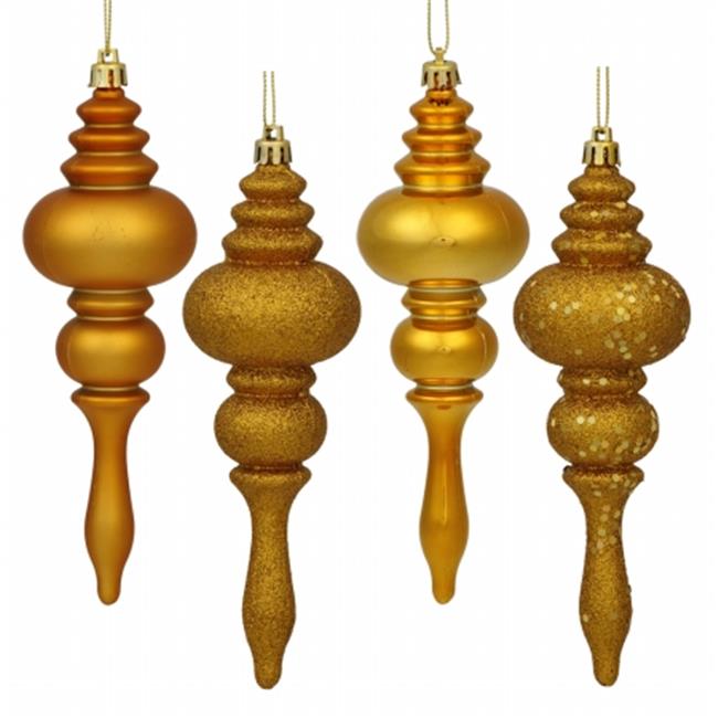 Vickerman N500230 7 Zoll Antik Gold Endstück 4 Finish Asst 8-Box - Bild 1 von 1
