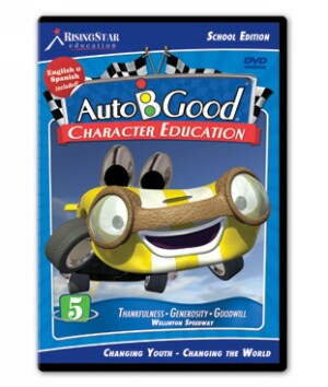Picture of Auto-B-Good School Edition:  Volume 05 - Thankfulness  Generosity  Goodwill (DVD) - 9781936086702