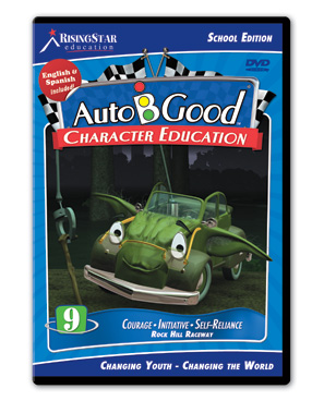Picture of Auto-B-Good School Edition:  Volume 09 - Courage  Initiative  Self -Reliance (DVD) - 9781936086740