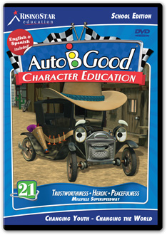 Picture of Auto-B-Good School Edition:  Volume 21 - Trustworthiness  Heroic  Peacefulness (DVD - 9781936086863