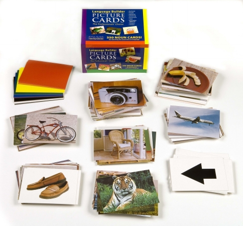Picture of Stages Learning Materials SLM001 Language Builder- Picture Noun Cards