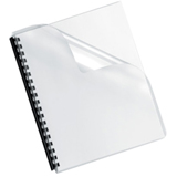 Picture of Fellowes  Inc. 5293401 Binding Cover Clear Pre-Punch Ovr Size