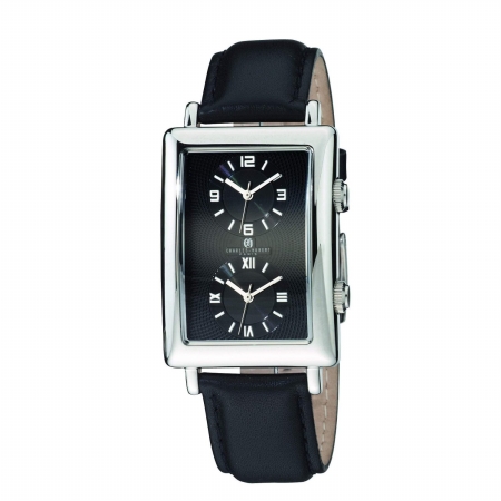 Picture of Charles-Hubert- Paris 3854-B Mens Watch with Second Hand - Black Dial