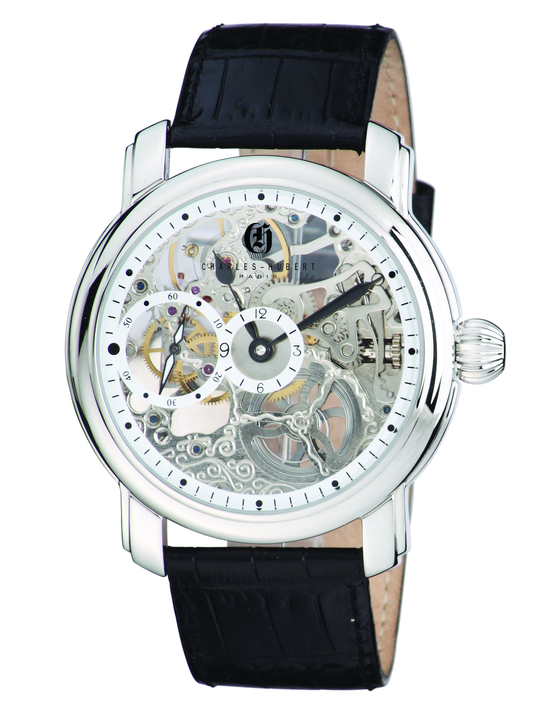 Picture of Charles-Hubert- Paris 3874 Classic Quartz Stainless Steel Bracelet Watch