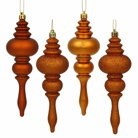7 in. Burnished Orange 4 Finish 8-Box