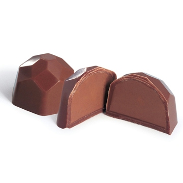 Picture of Astor Chocolate UFS450A Belgian Milk Hazelnut Truffle - 48 Pieces