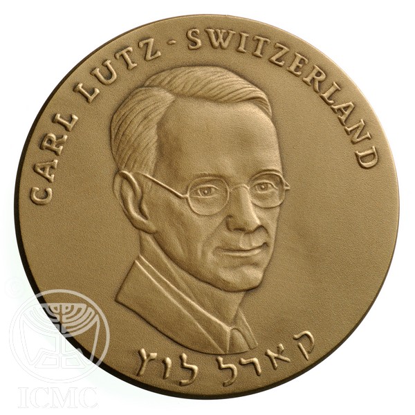 Picture of State of Israel Coins Carl Lutz - Bronze Medal
