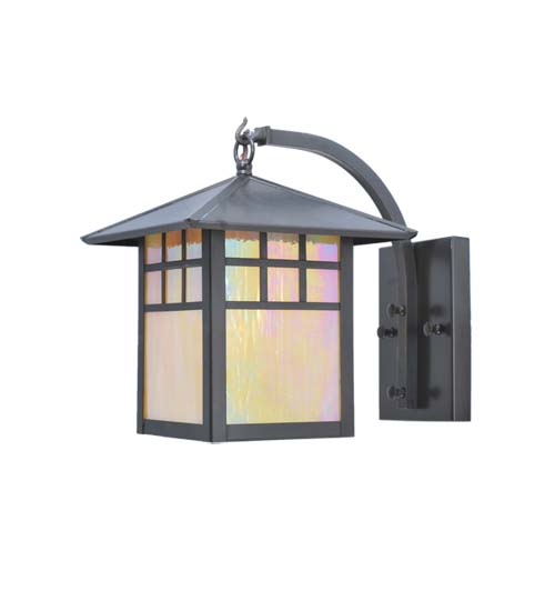 106988 8 in. W Seneca Curved Arm Wall Sconce