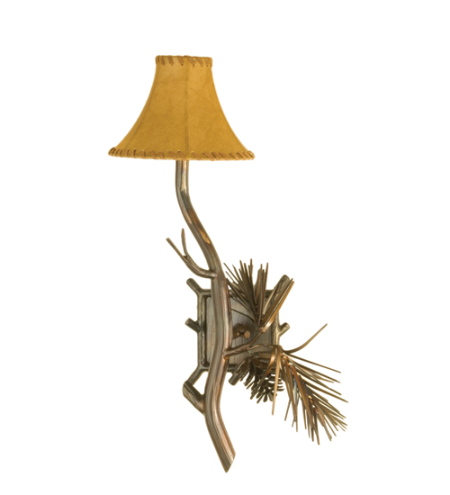 104457 9 in.  W Lone Pine Wall Sconce