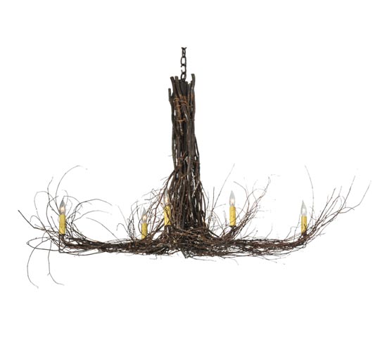 110175 Twigs 6-Light Chandelier
