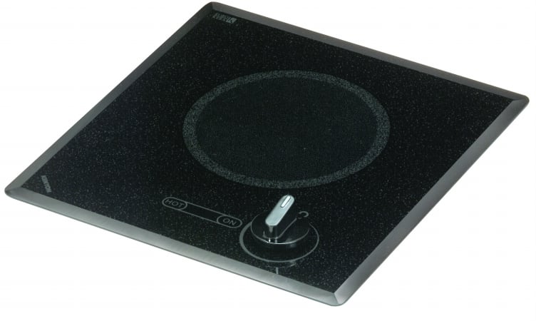 Picture of Kenyon B41598 Mediterranean Series Single Burner Cooktop- black with analog control- 6 .50 inch 208V UL