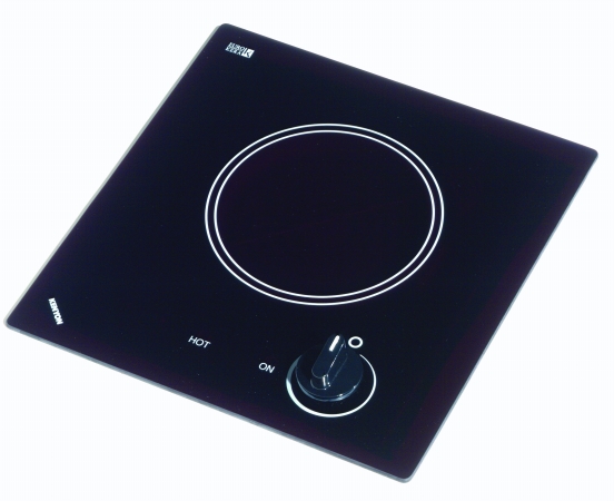 Picture of Kenyon B41696 Caribbean Series Single Burner Cooktop- black with analog control- 6 .50 inch 208V UL