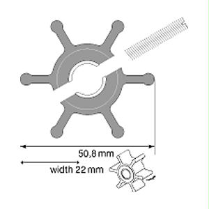 09-810B-1 6 Blade Impeller Kit