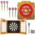 Fire Fighter Dart Cabinet Includes Darts And Board Fire Fighter Dart Cabinet Includes Darts And Board