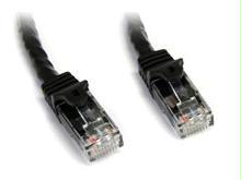 25Ft Black Snagless Cat6 Utp Patch Cable