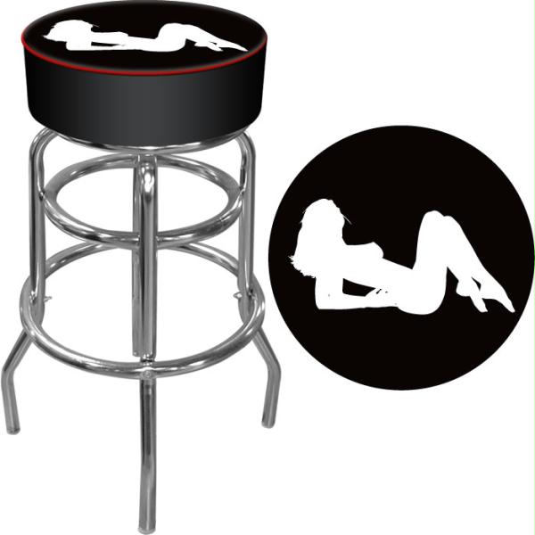 Shadow Babes - A Series - High Grade Padded Bar Stool