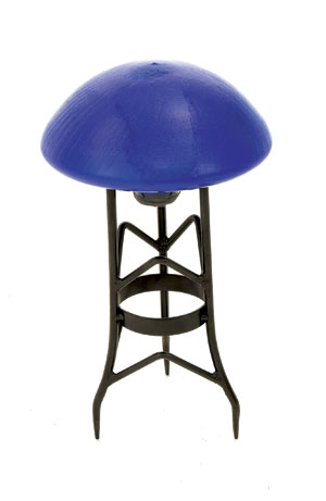 Picture of Achla TS-BL-C Garden Toad Stool - Blue Crackle