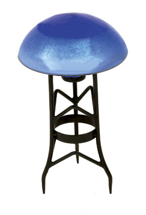Picture of Achla TS-BLL-C Garden Toad Stool - Blue Lapis Crackle