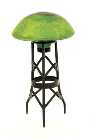 Picture of Achla TS-FG-C Garden Toad Stool - Fern Green Crackle