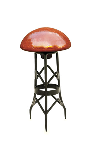 Picture of Achla TS-M-C Garden Toad Stool - Mandarin Crackle