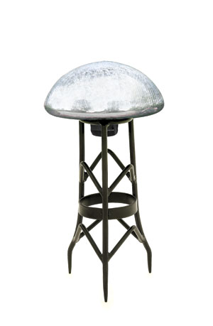 Picture of Achla TS-S-C Garden Toad Stool - Silver Crackle