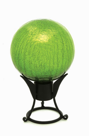 Picture of Achla G10-FG-C 10 in. Gazing Globe in Fern Green with Crackle