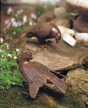 Picture of Achla DOV-01 Antiqued Bronzed Doves Pair