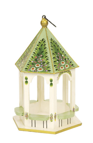 Picture of Achla BF-20 Victorian Birdfeeder - Hand Painted Wood in White