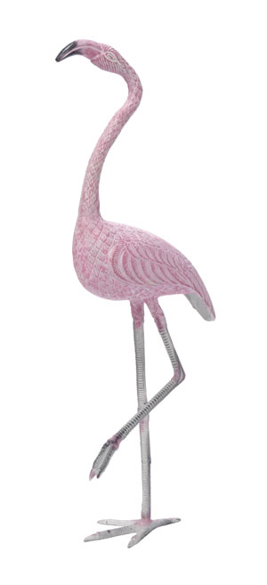 Picture of Achla E-04 American Flamingo Statue - Pink and White Cast Alum