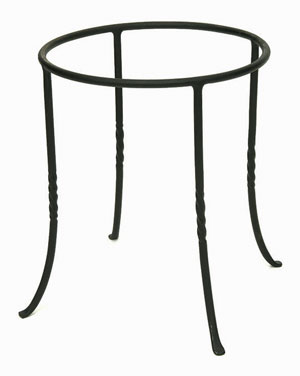 Picture of Achla FB-14 Ring Stand Patio Accent - Black Powdercoat