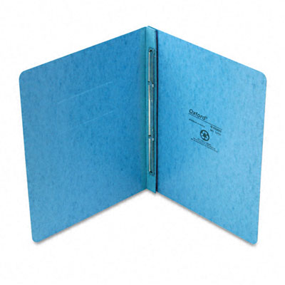 Picture of Oxford 12701 PressGuard Report Cover- Prong Clip- Letter- 3&amp;quot; Capacity- Light Blue