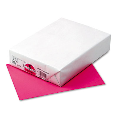 Picture of Pacon 102052 Kaleidoscope Multipurpose Colored Paper- 24lb- 8-1/2 x 11- Hot Pink- 500 Shts/Rm