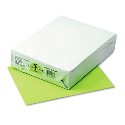 Picture of Pacon 102053 Kaleidoscope Multipurpose Colored Paper- 24lb- 8-1/2 x 11- Lime- 500 Sheets/Ream
