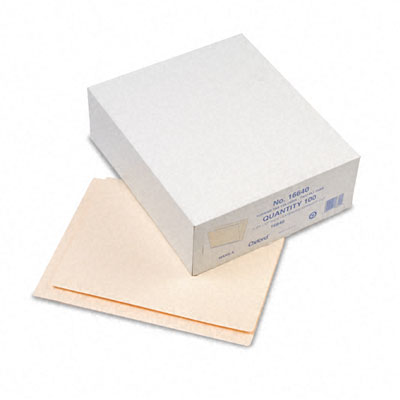 Conversion Folders- Straight Cut- Top Tab- Letter- Manila- 100/Box
